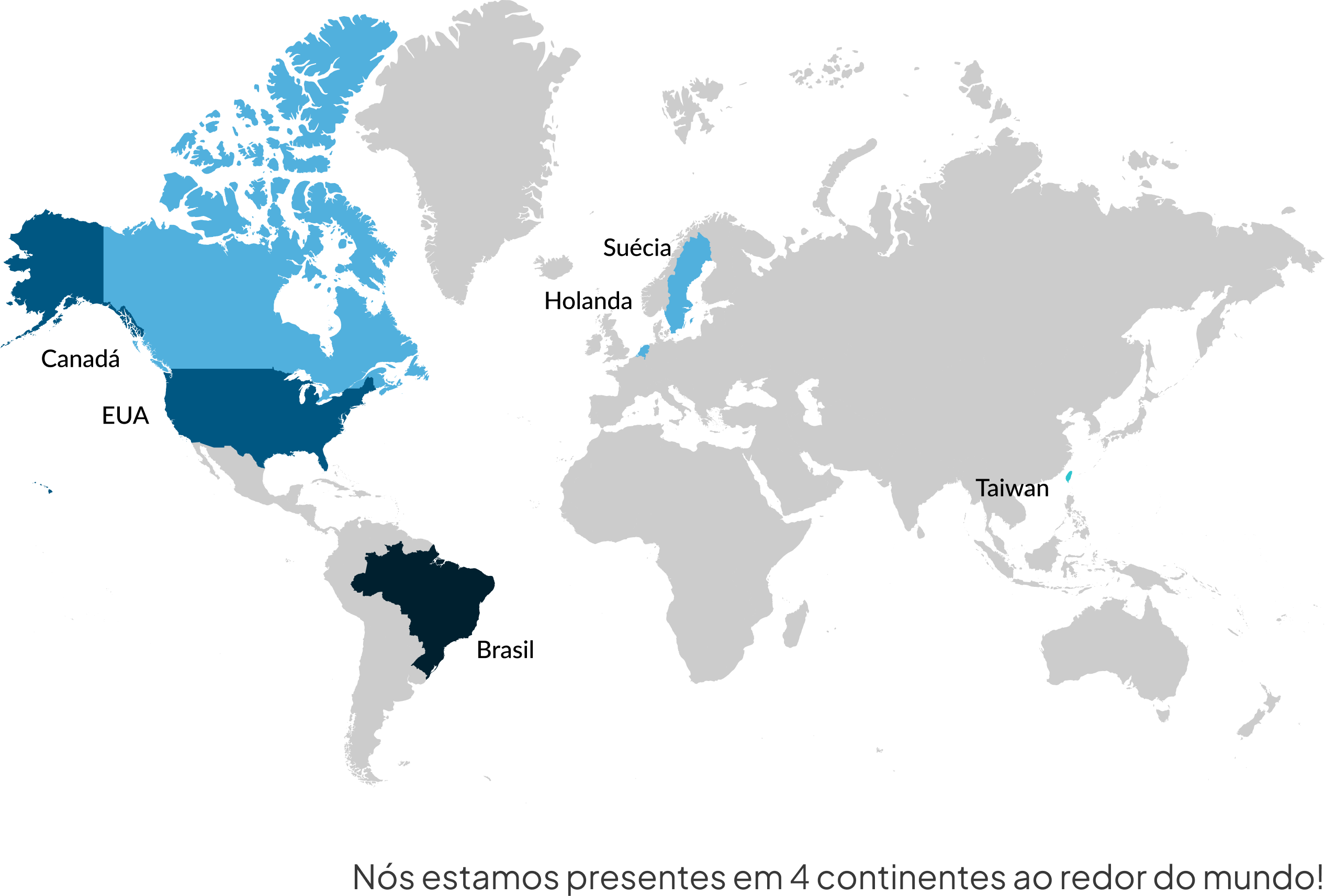 Mapa Cognitiva Brasil - Presença Global